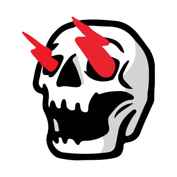 Elements Skull logo template Miniaturansicht