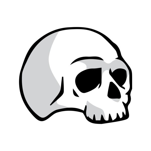 Elements Skull logo template 03 Miniaturansicht