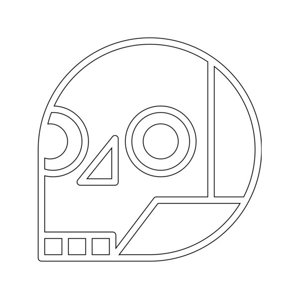 Elements Skulls logo template 126 Miniaturansicht