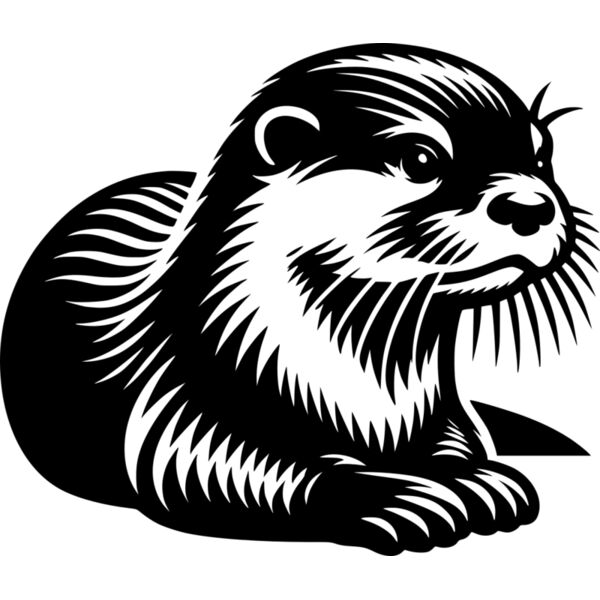 Otter   Clipart 2 Miniaturansicht