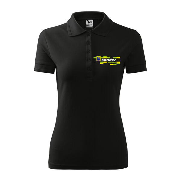 Edeka Sander Poloshirt Damen Bodyfit Miniaturansicht