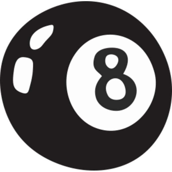 Billard Kugel Acht Miniaturansicht