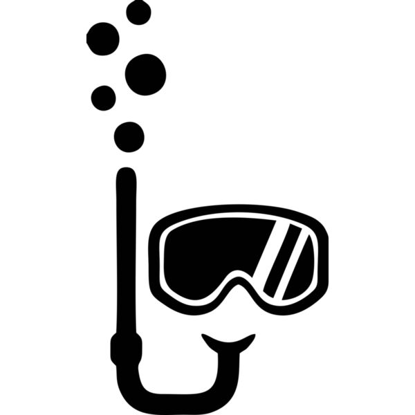 Taucherbrille Schnorchel Miniaturansicht